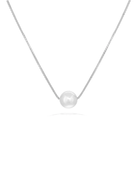 Natural Pearl Küre İnci Kadın Gümüş Kolye ürün görseli