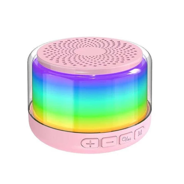 Polygold LF-K8 Rgb Ledli Mini Bluetooth Hoparlör - 5