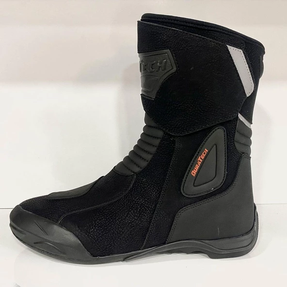 Forte Gt Duratech 29 Como Korumalı Uzun Motosiklet Botu 40 Numara Siyah - 5