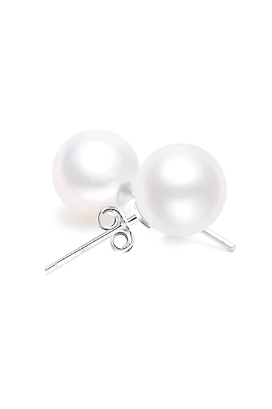 Gümüş İnci Kadın Küpe ürün görseli