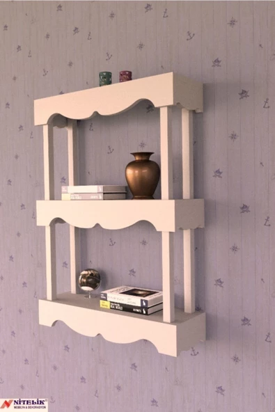 Emily Lake Mutfak Rafı Terek ürün görseli 1