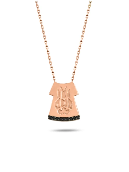 Rose Gümüş Kaftan Kadın Gümüş Kolye ürün görseli