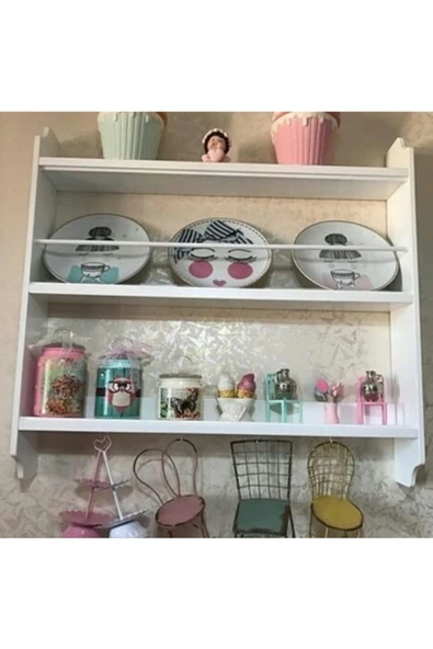 Lara Lake Mutfak Rafı Terek - Resim 3