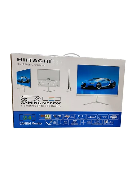 Hiitachi QHTW 24" 1 MS 165 HZ Freesync FHD IPS Oyuncu Monitör