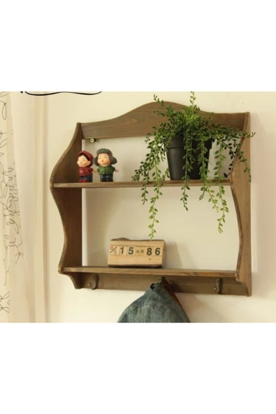 Vintage Lake Mutfak Rafı Terek ürün görseli 1