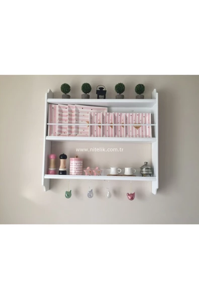 Lara Lake Mutfak Rafı Terek - Resim 2