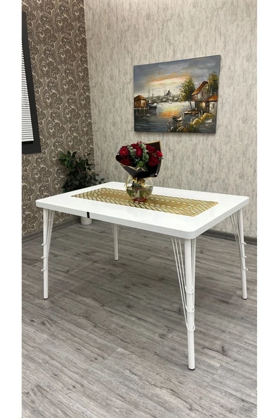 By Orhan Güzel Mutfak Masaları 80-120 Dikdörtgen Mutfak Mutfak Masası - Resim 3