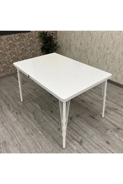 By Orhan Güzel Mutfak Masaları 80-120 Dikdörtgen Mutfak Mutfak Masası - Resim 6