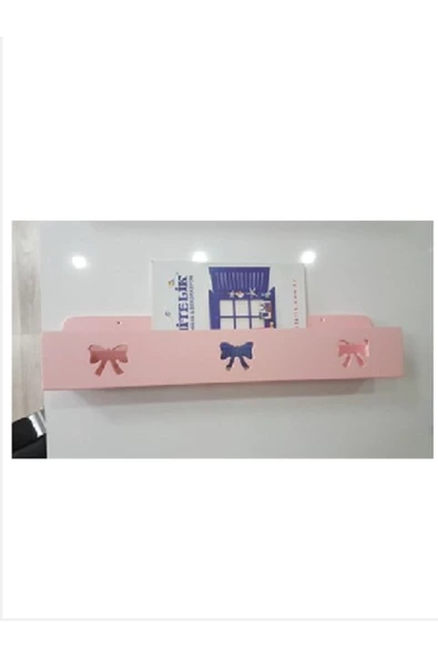 Tekli Kurdeleli Lana Lake Montessori Kitaplık Raf
