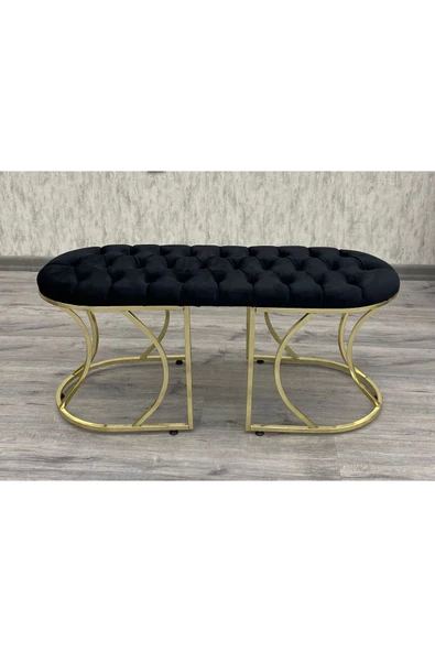 By Orhan Güzel Bench Puf Bank İkili Bench