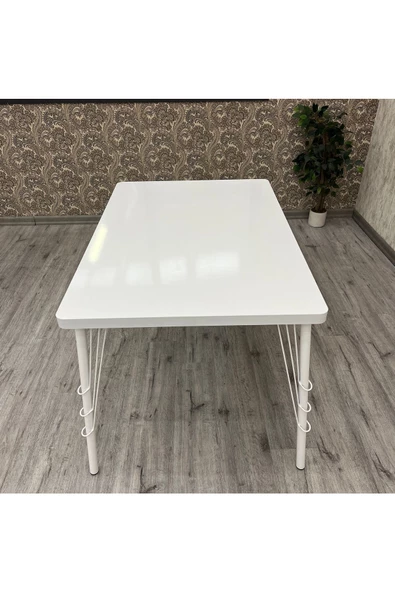 By Orhan Güzel Mutfak Masaları 80-120 Dikdörtgen Mutfak Mutfak Masası - Resim 5