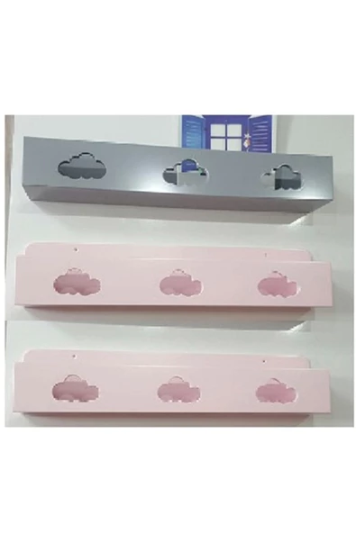 Bulutlu Lana Lake Montessori Kitaplık Raf