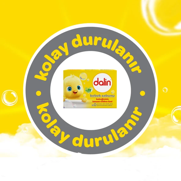 Dalin Bebek Sabunu 100GR Klasik (Hassas Ciltler İçin) - 3