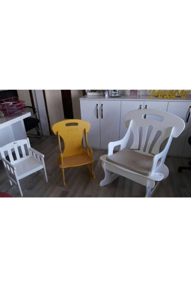 Lavin Lake Yetişkinler Için Sallanan Sandalye Emzirme Sandalyesi - Resim 2