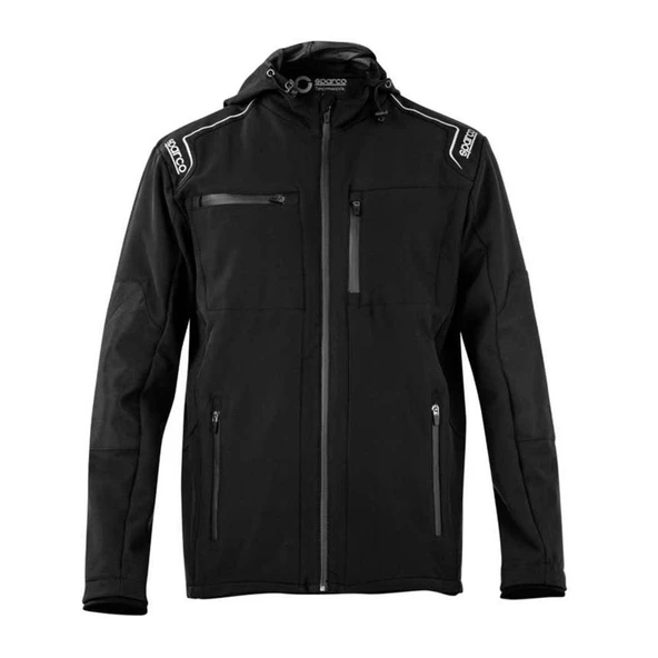 SPARCO SOFT SHELL SİYAH XL BEDEN