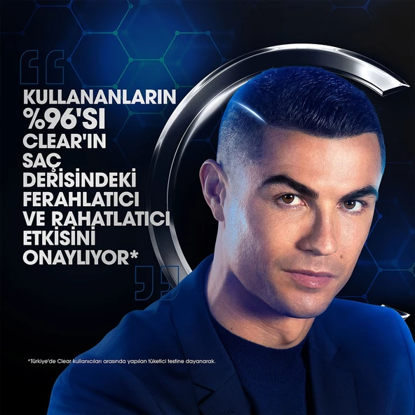 Clear Men Kepeğe Karşı Etkili Şampuan Yoğun Arındırıcı 350 Ml - Resim 8