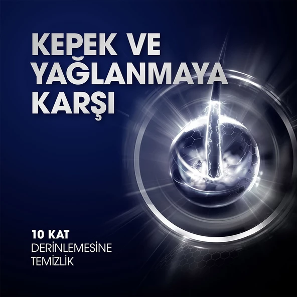 Clear Men Kepeğe Karşı Etkili Şampuan Yoğun Arındırıcı 350 Ml - Resim 5