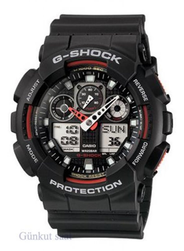 GA-100-1A4DR Casio G-Shock Erkek Kol Saati