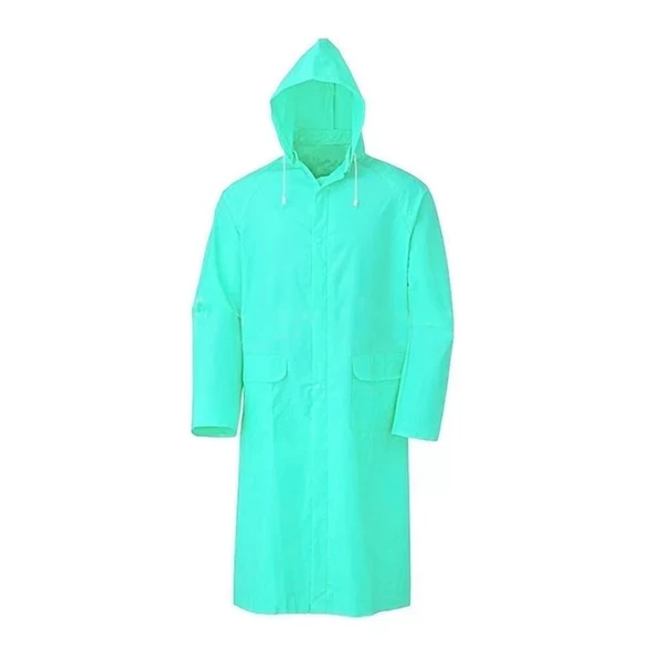 BAY-TEC YAĞMURLUK SÜPER PVC FERMUARLI YEŞİL (MK-5131)