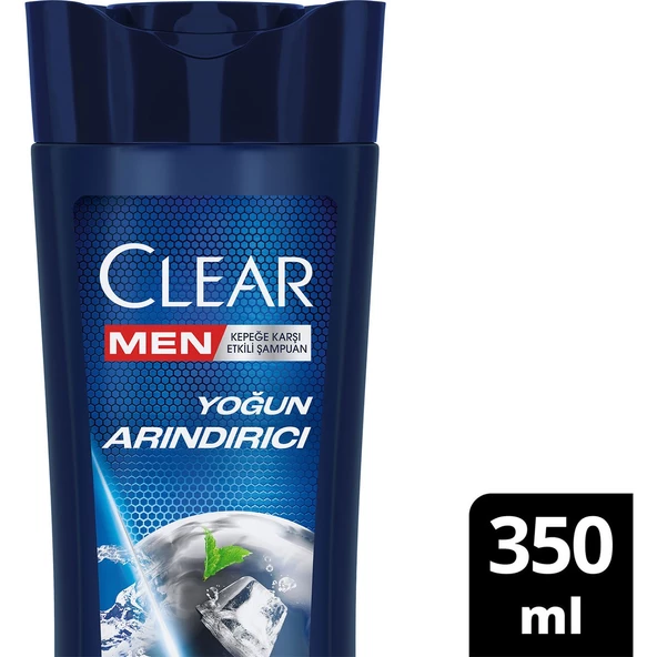 Clear Men Kepeğe Karşı Etkili Şampuan Yoğun Arındırıcı 350 Ml ürün görseli 1