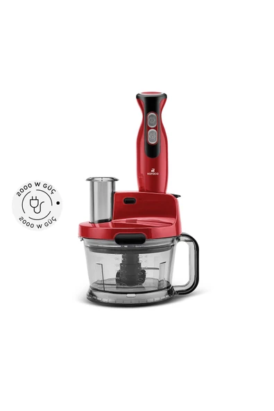 Pro-multimax Mutfak Robotu Red 2000 W