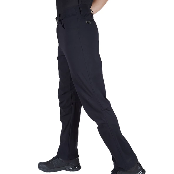 Taktikal Outdoor Pantolon - Su Kaydırıcı Esnek Kumaş - Terradora - Siiyah - 2