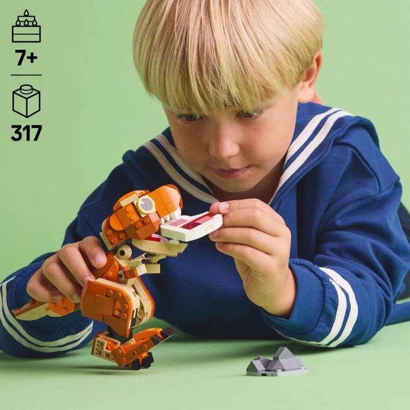 LEGO 76967 Jurassic World Küçük Eatie: T. rex - 5