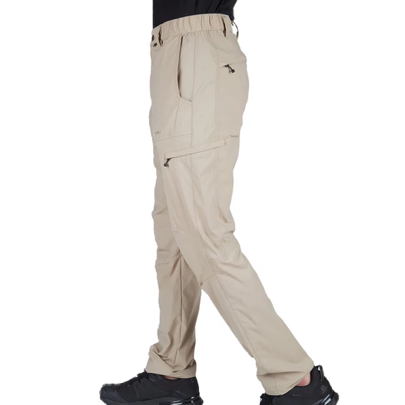 Taktikal Outdoor Pantolon - Su İtici Kumaş - Kargo Cepli - Betula - Kum - 2