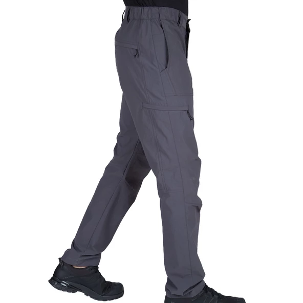 Taktikal Outdoor Pantolon - Su İtici Kumaş - Kargo Cepli - Betula - Antrasit - 3