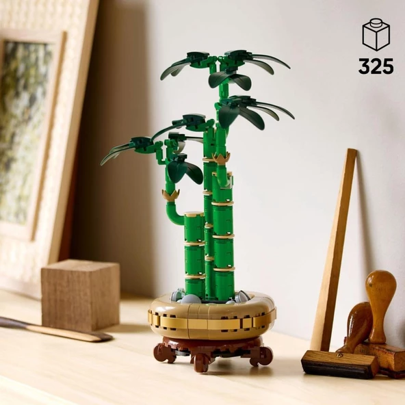 LEGO 10344  Botanicals Şans Bambusu - Resim 5