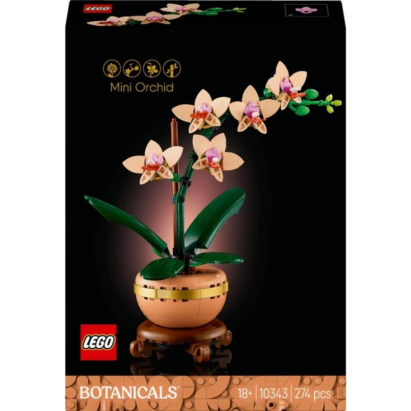 LEGO 10343 Botanicals Mini Orkide - 3