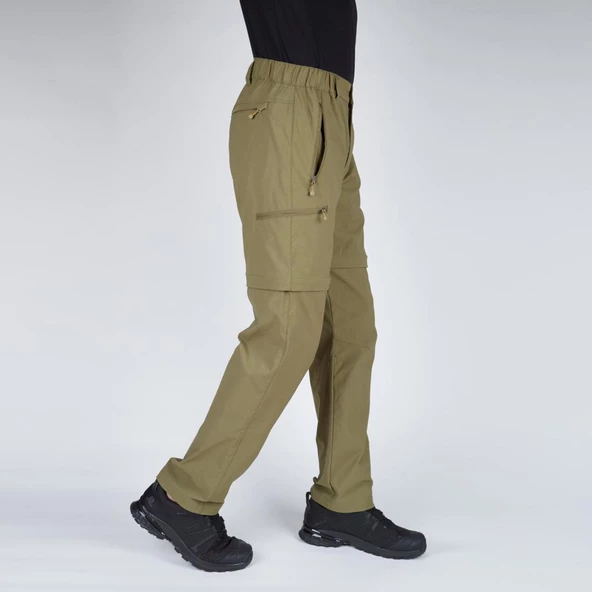 Taktikal Outdoor Pantolon - Kargo Cepli - Rogue Convertible - Şort - Haki - 3