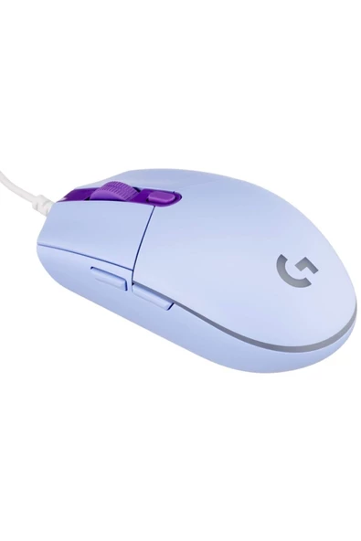 ercnx G203 Lightsync Kablolu Oyuncu Mouse Lila Yeni Model 971895 Sphere 917250 aht 1005284