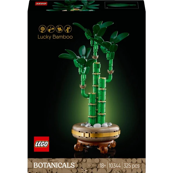LEGO 10344  Botanicals Şans Bambusu - Resim 3