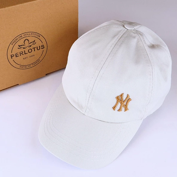 Perlotus Unisex NY New York Temalı Ayarlanabilir Micro Spor Şapka