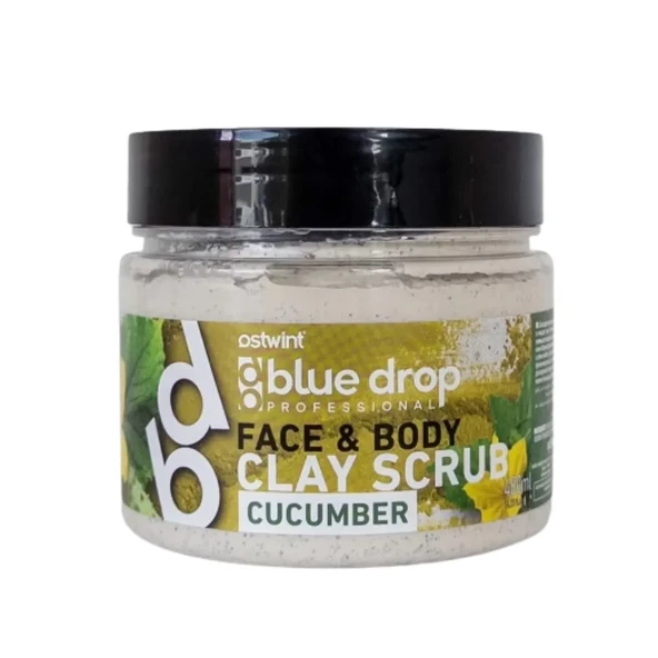 Blue Drop Cucumber Clay Scrub 480 ml