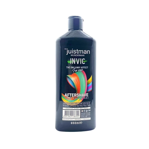 Juistman Traş Kolanyası  650 Ml - Juistman , INVIC