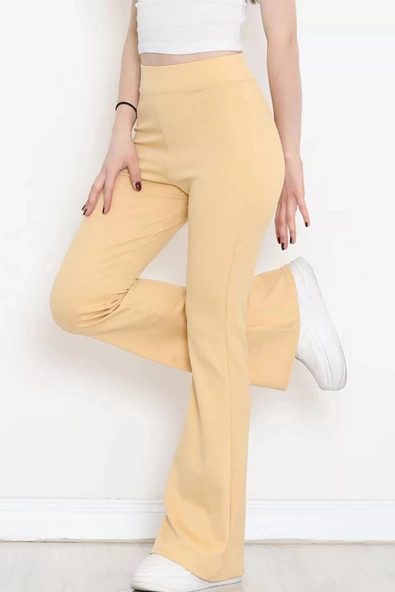 İspanyol Fitilli Tayt Hardal - 17082.1778. - 3