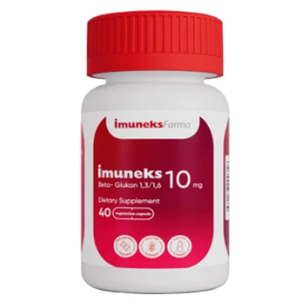 Imuneks Beta Glukan 10 mg 40 Kapsül