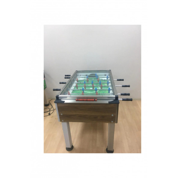 Bilardo Langırt Masası - Masa Futbolu ( Üstü Kapalı ) Tamperli Cam - 2
