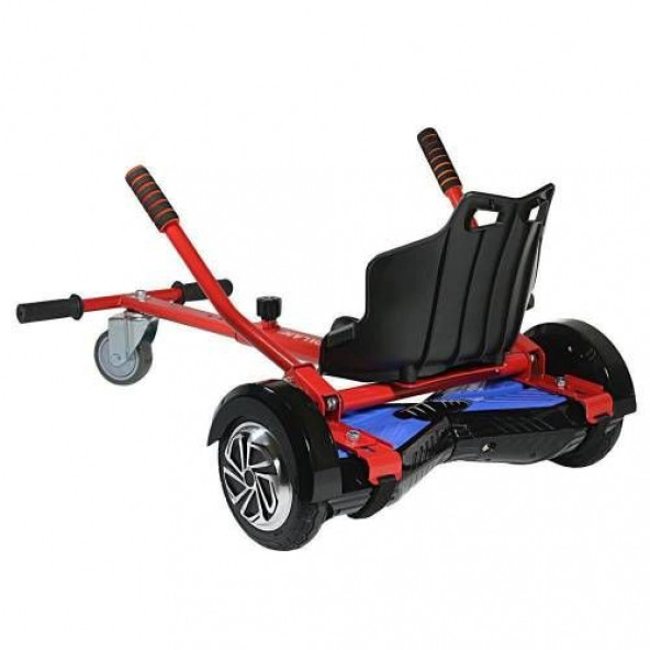 Hoverkart Elektrikli Kaykay Koltuk Smart Aparat KIRMIZI - 4