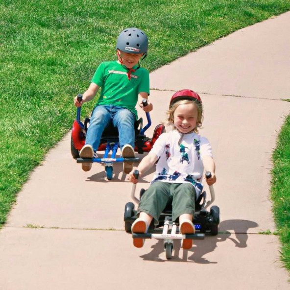 Hoverkart Elektrikli Kaykay Koltuk Smart Aparat KIRMIZI - 6