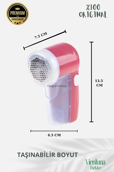 Premium Ürün Taşınabilir Mavi Tiftik Kazak Tüy Toz Alıcı Takım Elbise Halı Pilli Temizleme Makinesi - 4