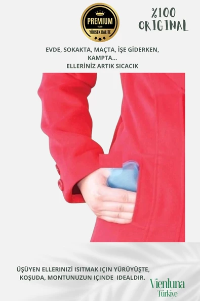 Çok Amaçlı Soğuk Havalarda Kare Şeklinde Sihirli Jel El Sıcak Tutan Isıtıcı Torba Cep Sobası 5 Adet - Resim 4