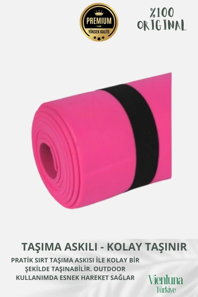 Özel Seri Kalın Omuz Askılı Su Korumalı Yumuşak Rahat Çift Yönlü Minder Kamp Çadır Taban Matı 16mm - Resim 2