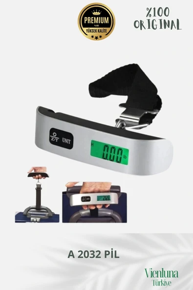 Profesyonel Hassas Seyahat Bavul Ağırlık Tartı Dijital Lcd Ekran Taşınabilir Bagaj Tartısı Max 50 Kg - 3