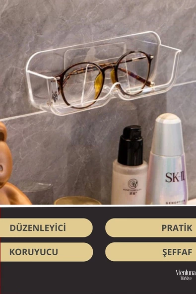 Özel Üretim Dolap Banyo Masa Kendinden Yapışkanlı Şeffaf Gözlük Düzenleyici Koruyucu - 1 Adet - 2