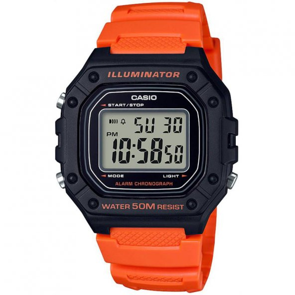 W-218H-4B2VDF Casio Dijital Kol Saati - 1
