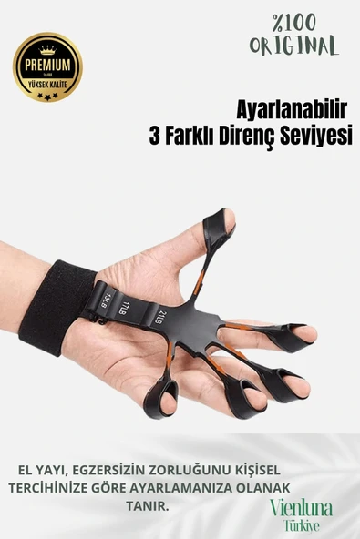 Premium Ürün Spor Kas Parmak El Bilek Kol Güçlendirici Geliştirici Kavrama Silikon Örümcek Lastik - 2