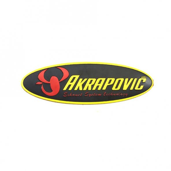 Akrapovic Oval Alüminyum Sticker